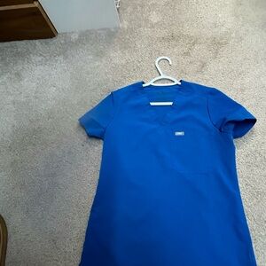 Blue Scrub Top